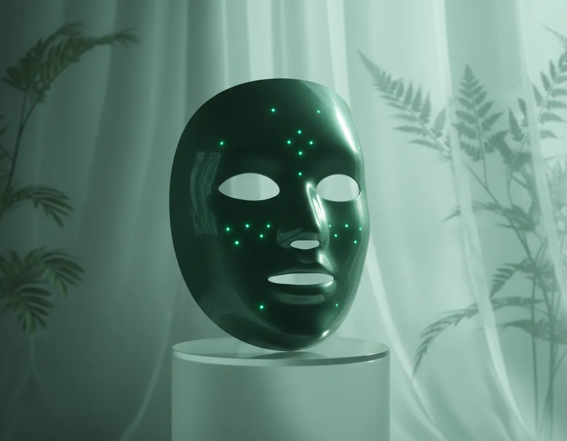 Green LED Face Masks