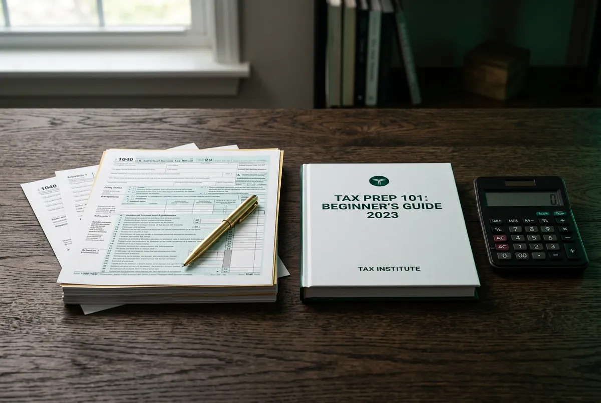 Tax Prep 101 Course Materials and Digital Workbook