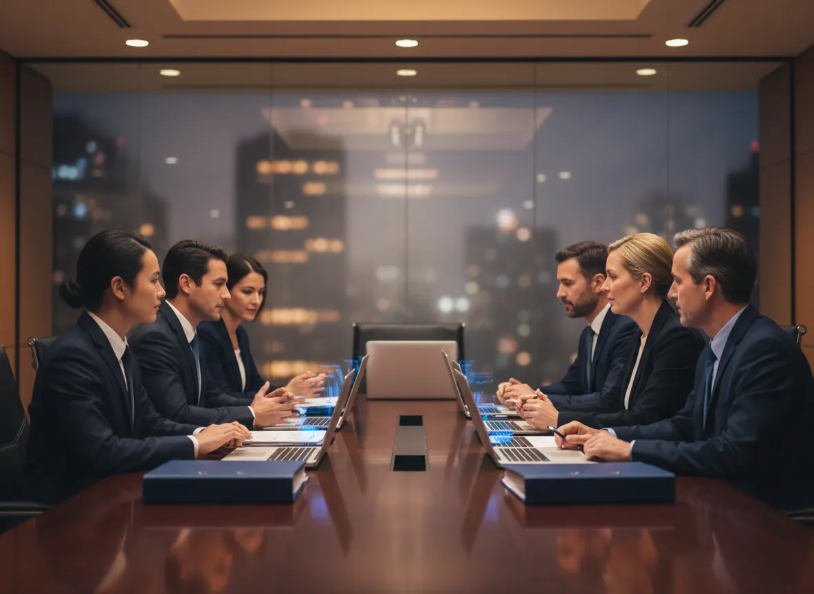 Healthcare and technology leadership portrait