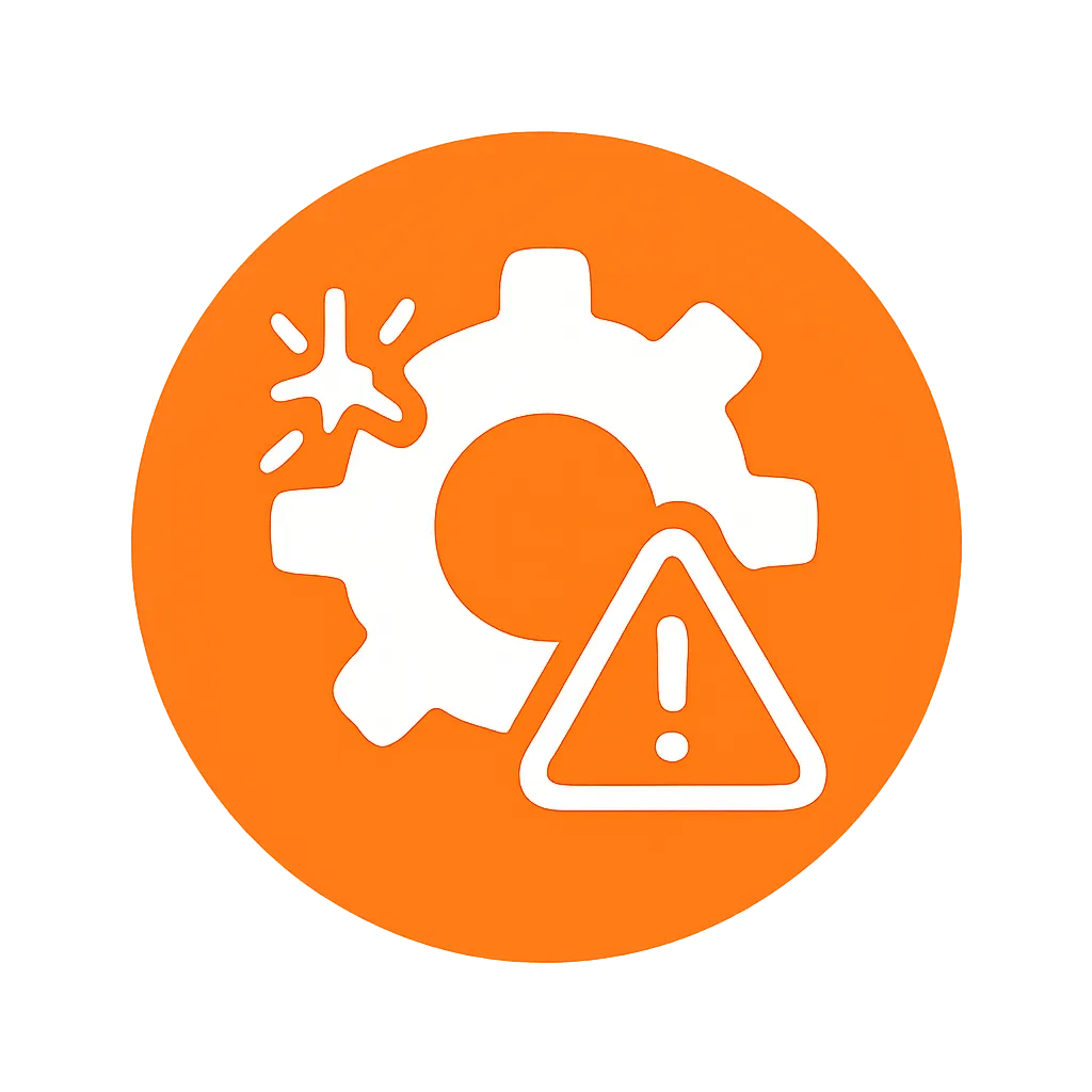 Icono ineficiencia operativa