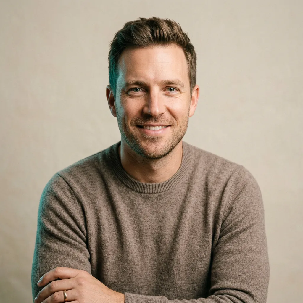 Portrait of Marcus Vance, creative director