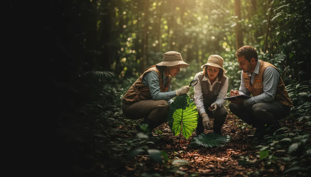 Trabajo de campo en la Amazonía