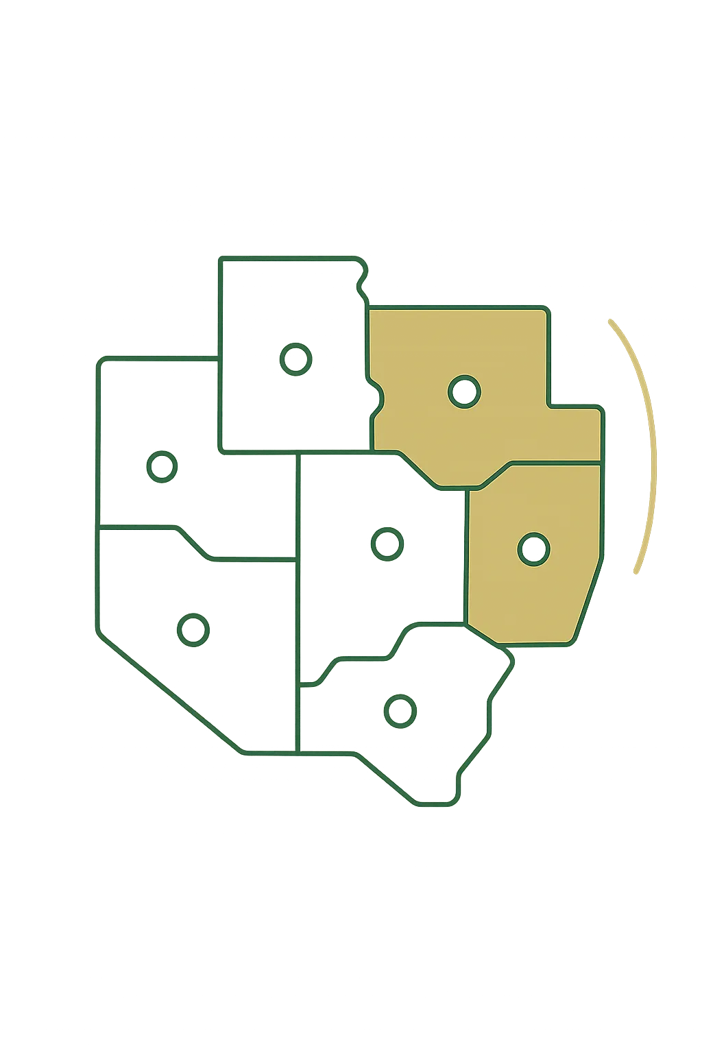 Mapa interactivo de las provincias de la Amazonía