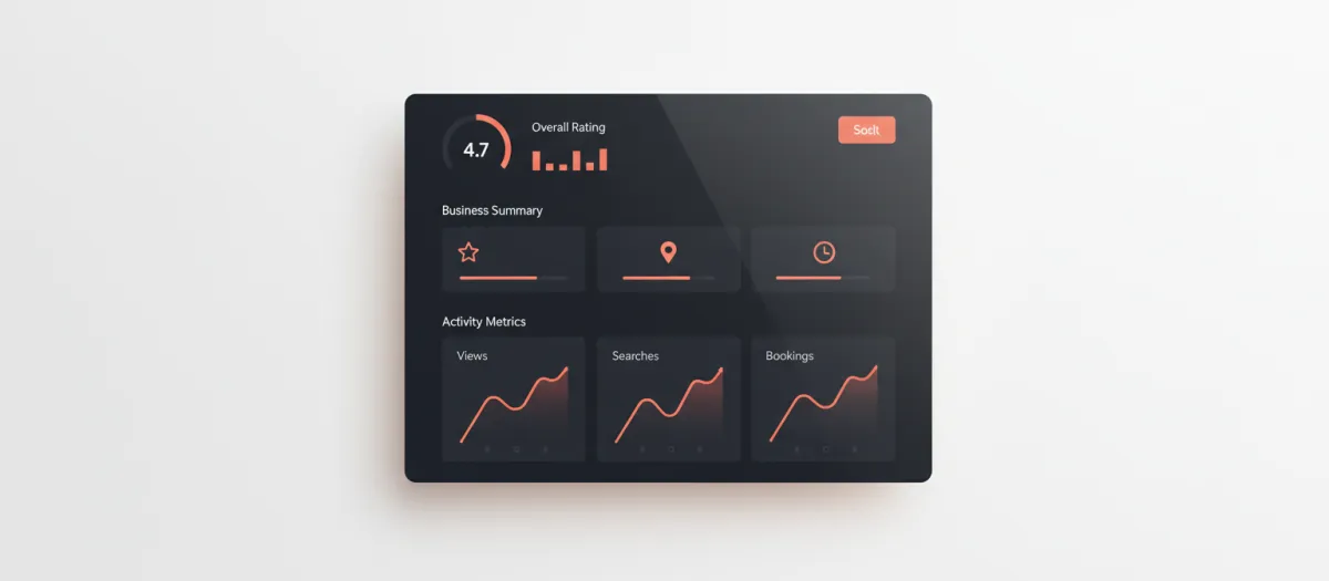 Yelp Business Dashboard Mockup