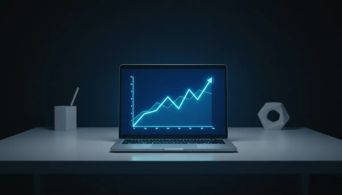 SEO analytics dashboard and ranking graph