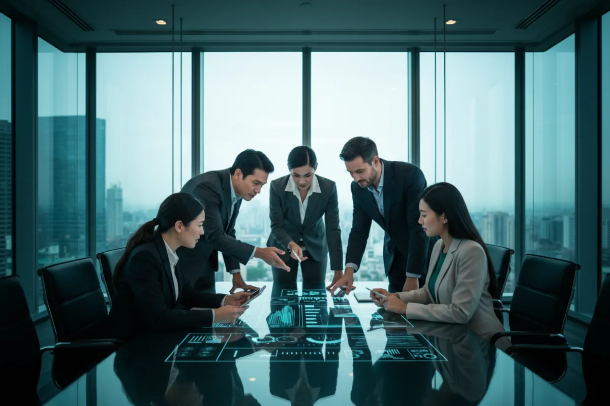 Corporate Business Executive Meeting