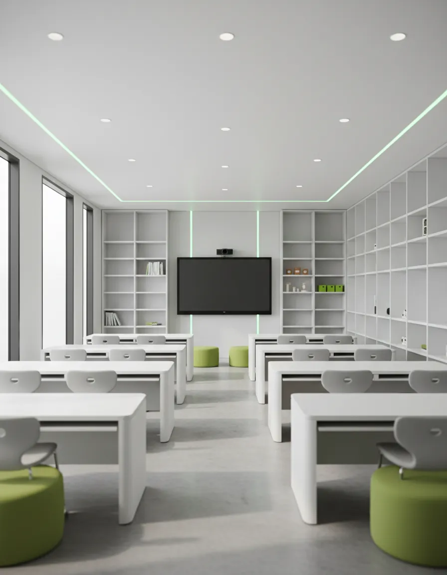 Modern classroom spaces
