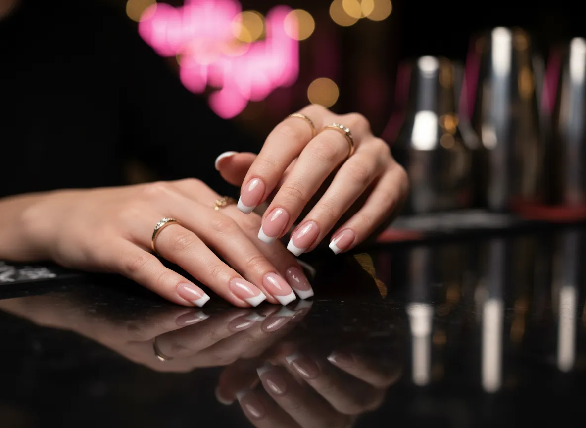 Nails Station manicura de alto brillo