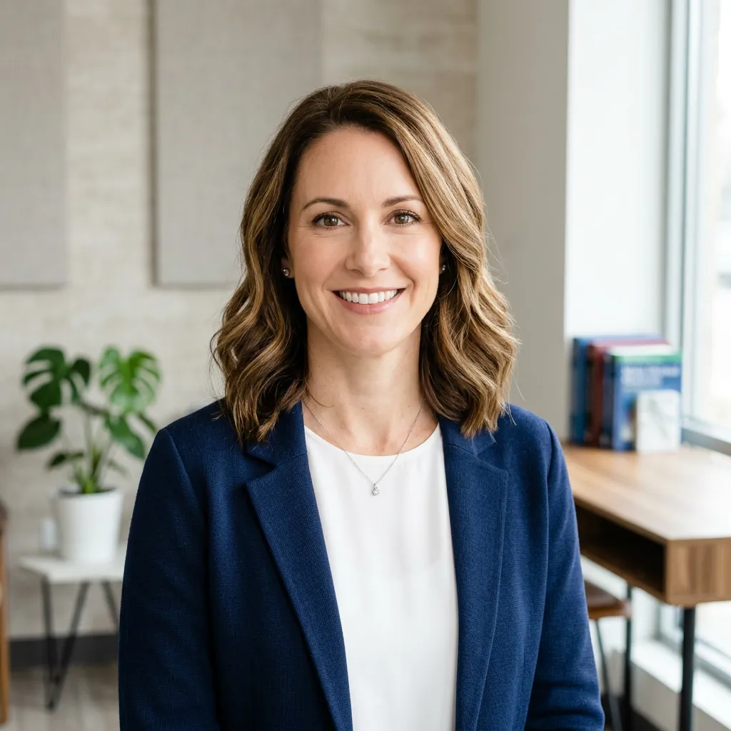 Headshot of a female psychiatric specialist