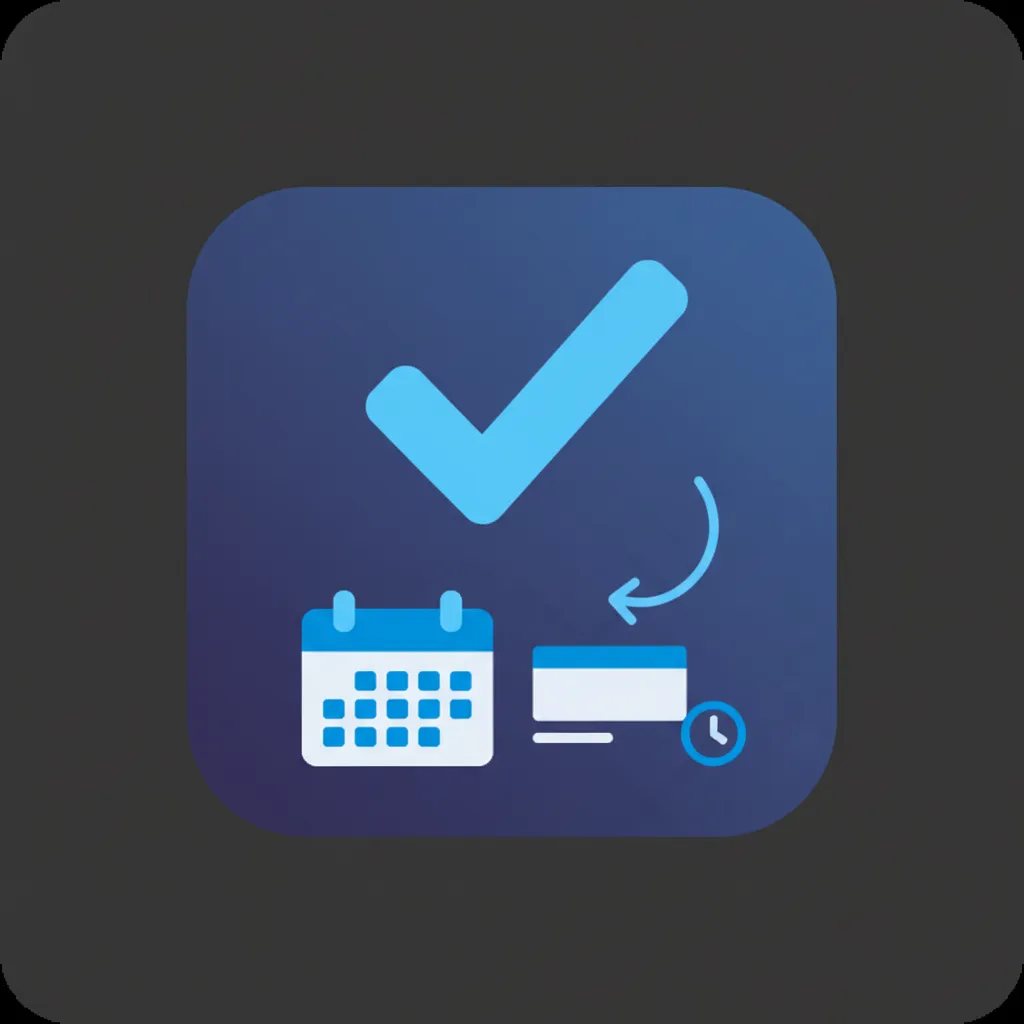 Confirmation message with calendar invite illustration emphasizing low no-shows.