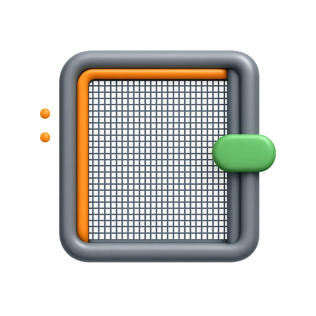 3D Screen Enclosure illustration