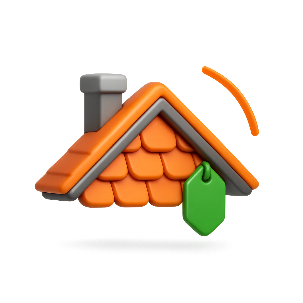 3D Roofing illustration