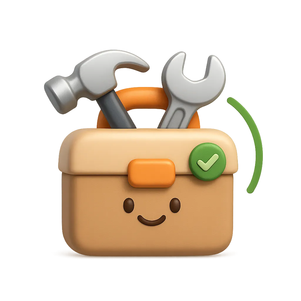 3D Handyman illustration