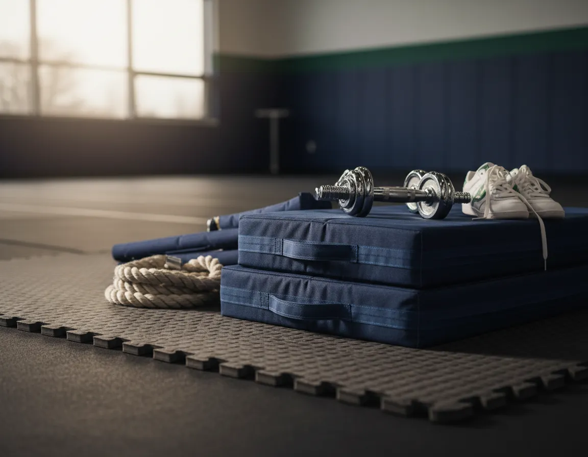 Triad Cheer high quality equipment and facilities
