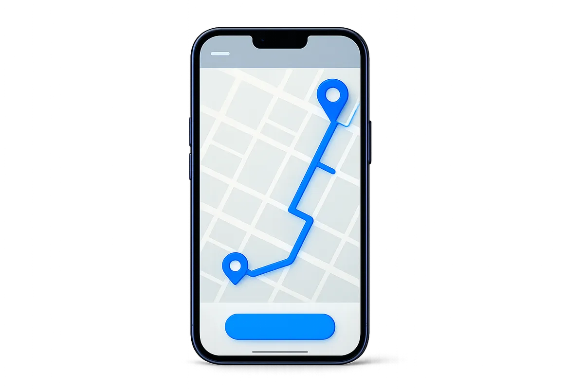 Interfaz de la plataforma de rastreo GPS en tiempo real para vehículos y flotas