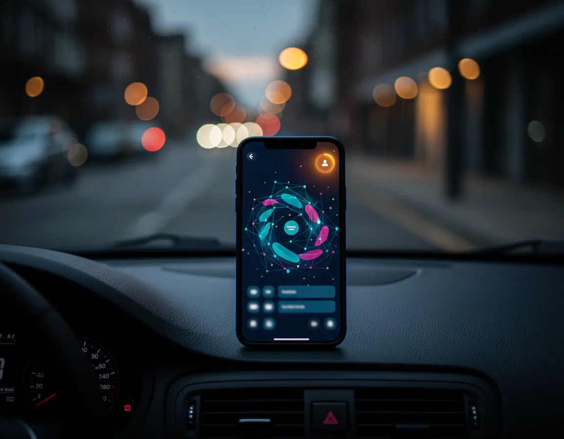 Dashboard interface showing an automated AI conversation with a new pupil enquiry