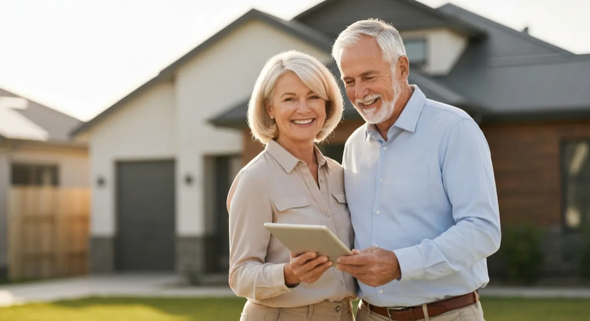 Baby boomer couple