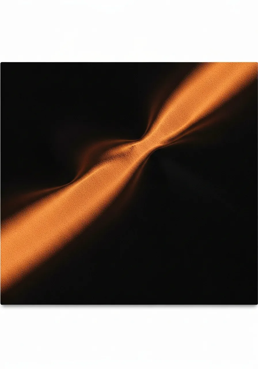 Abstract architectural editorial imagery evoking structure and depth