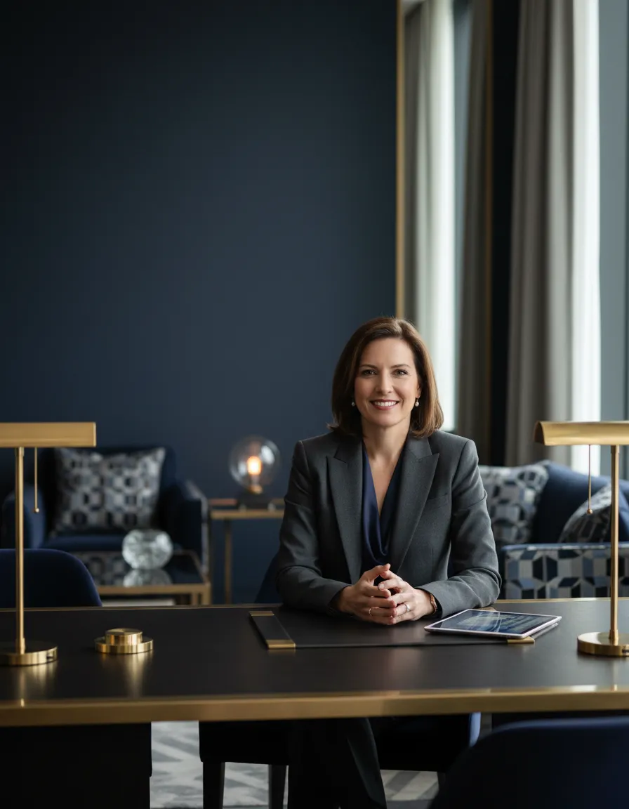 Trusted financial advisor in a consultation setting