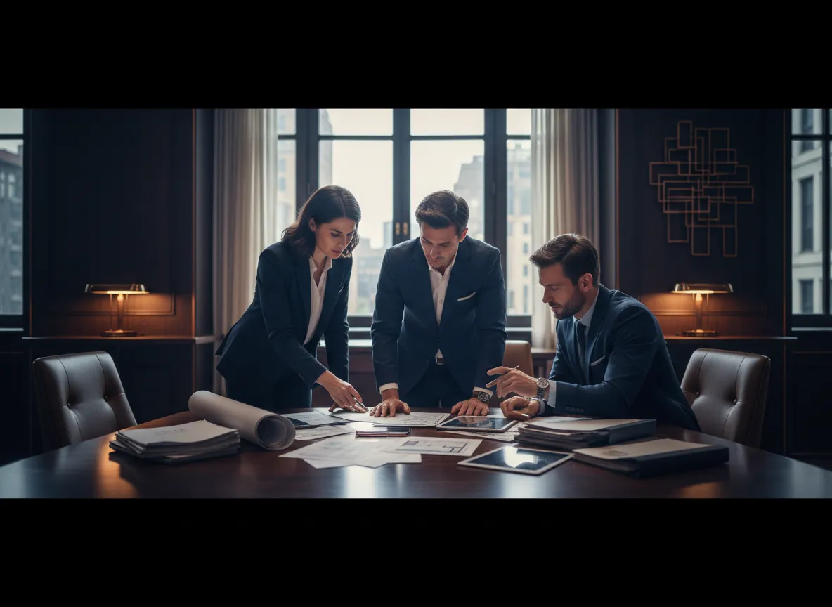 Dedicated agents collaborating on property documents