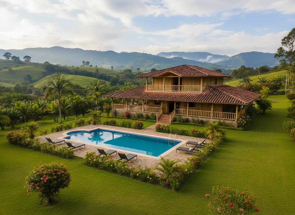 Finca hotel en el Oriente Antioqueño