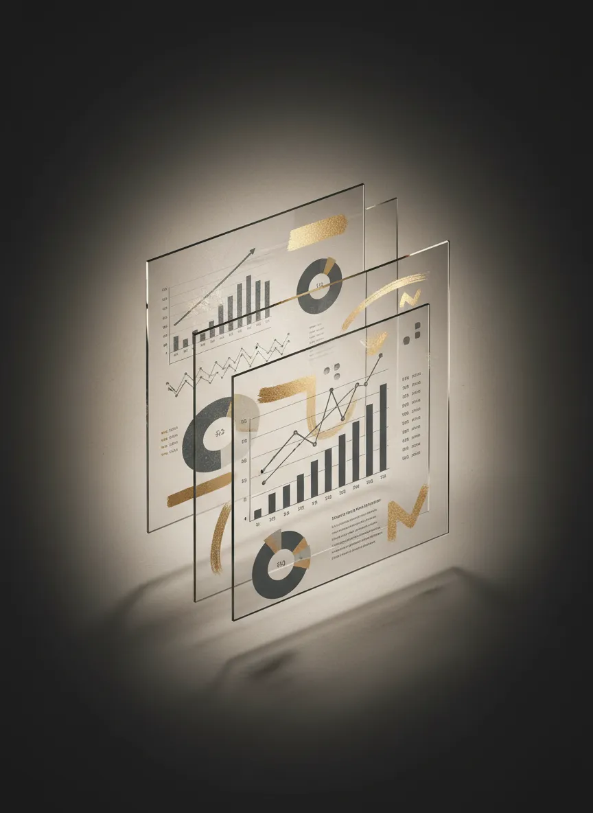 Financial forecasting and budget planning documents for luxury development