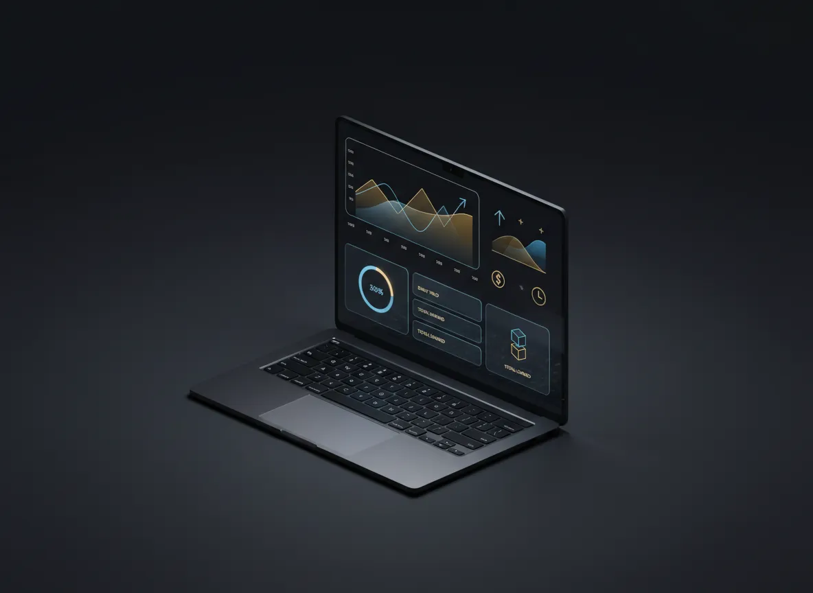 Texit Coin mining dashboard illustration
