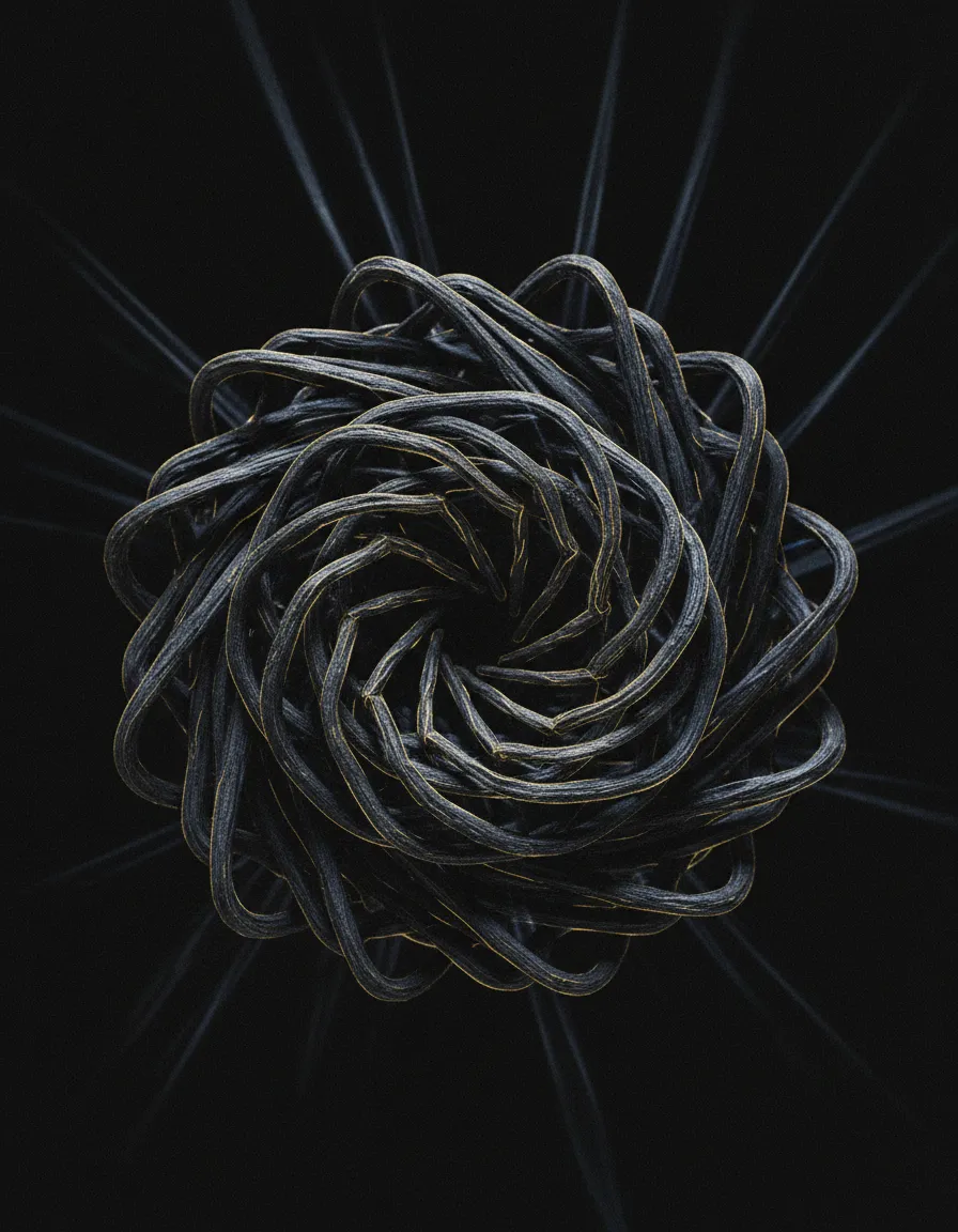 Abstract representation of tension and fascia