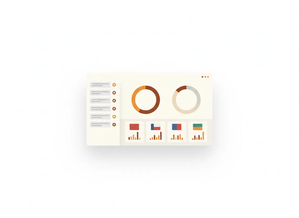 Minimalist dashboard showing bulk SMS campaign performance