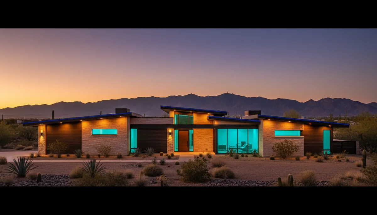 Modern home in El Paso Texas representing the local real estate market