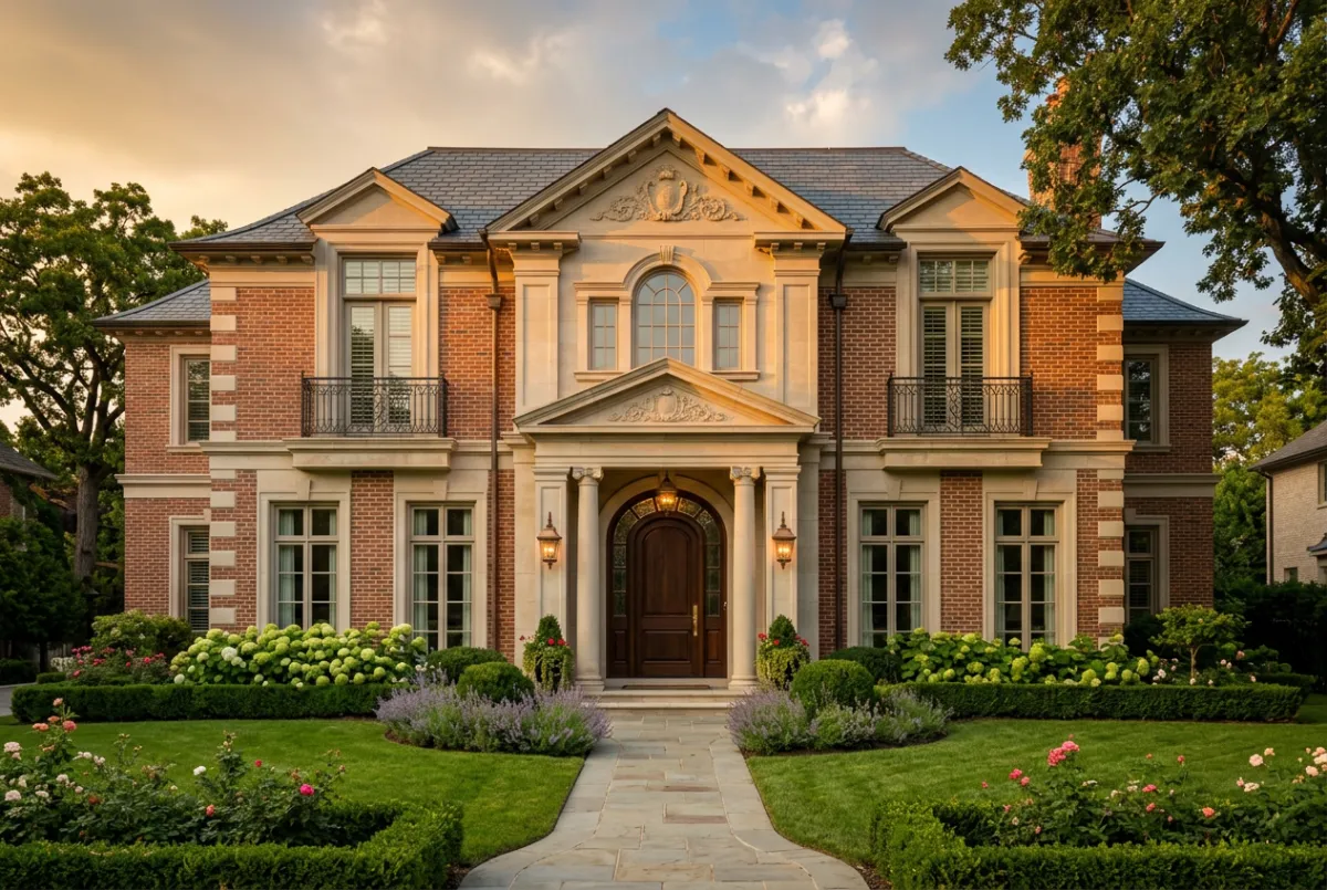 Fachada y arquitectura del Modelo Sussex en The Kensington Collection