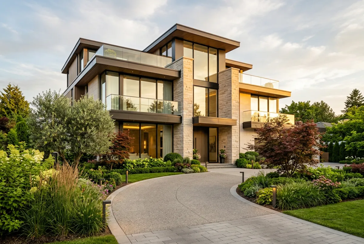 Fachada y arquitectura del Modelo Cambridge en The Kensington Collection