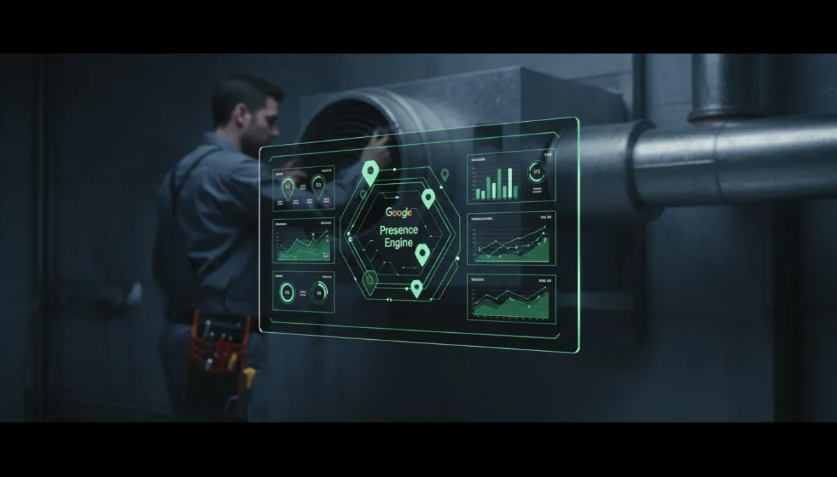 Google Presence Engine Dashboard Motif
