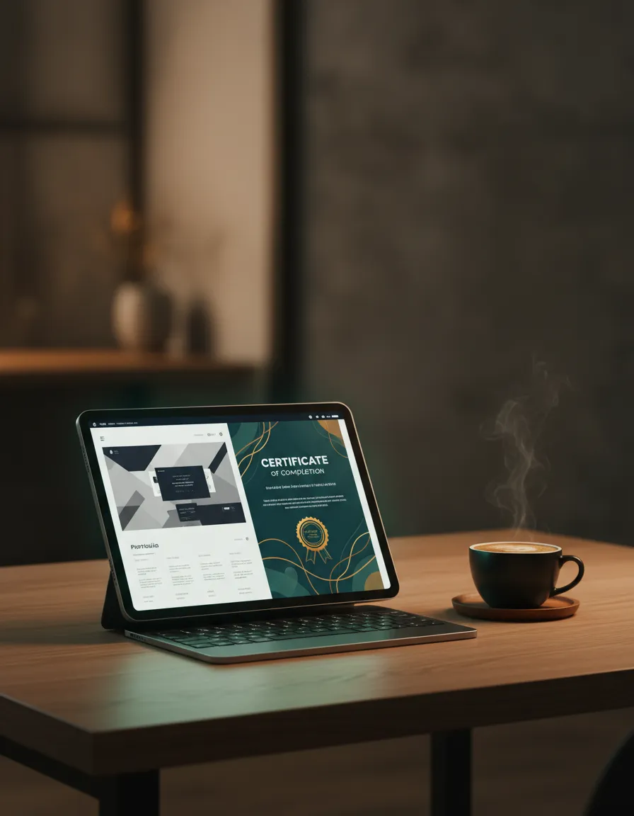 Built to Market Certificate of Completion and Portfolio