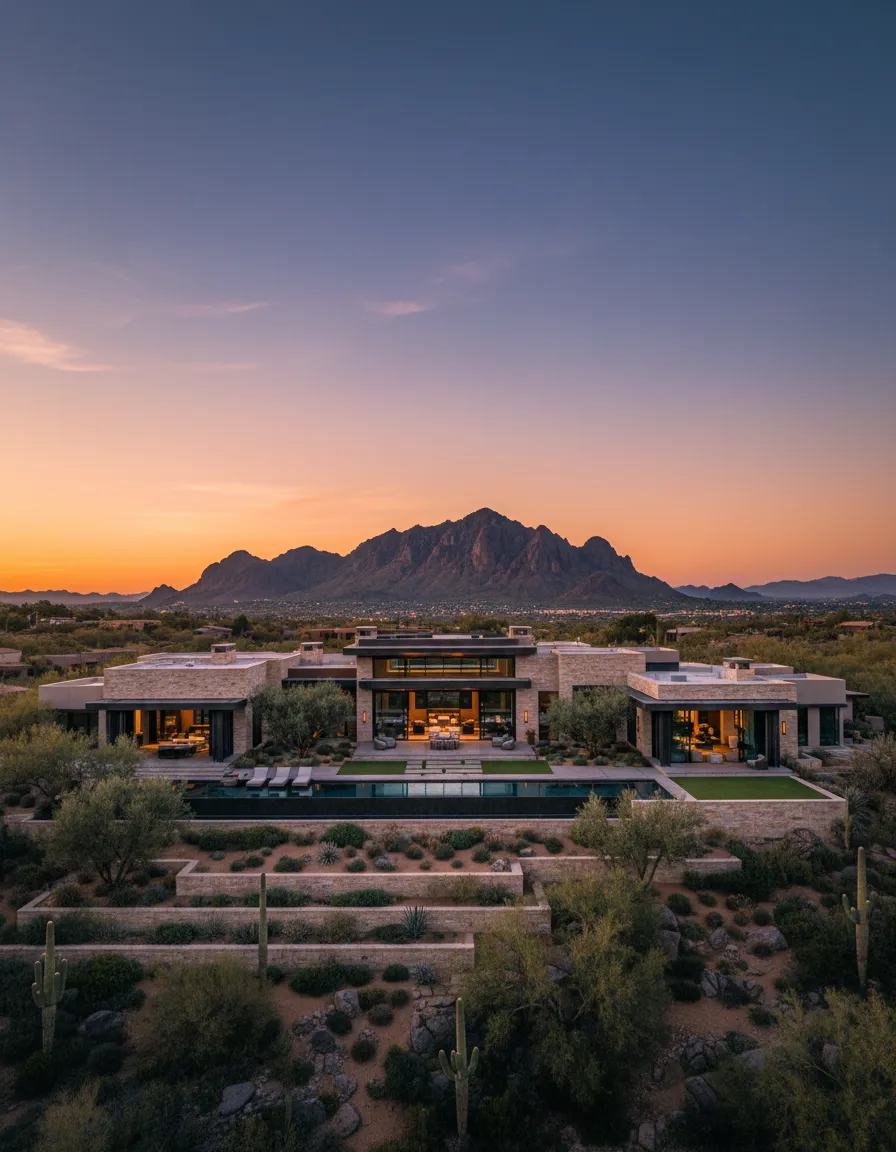 Paradise Valley luxury real estate and scenic mountain views
