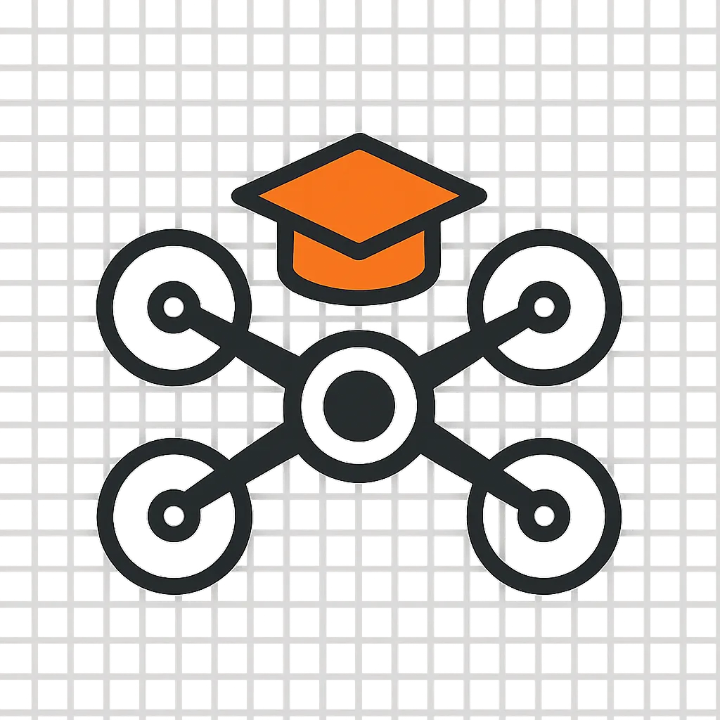 Logotipo de The School of Drone