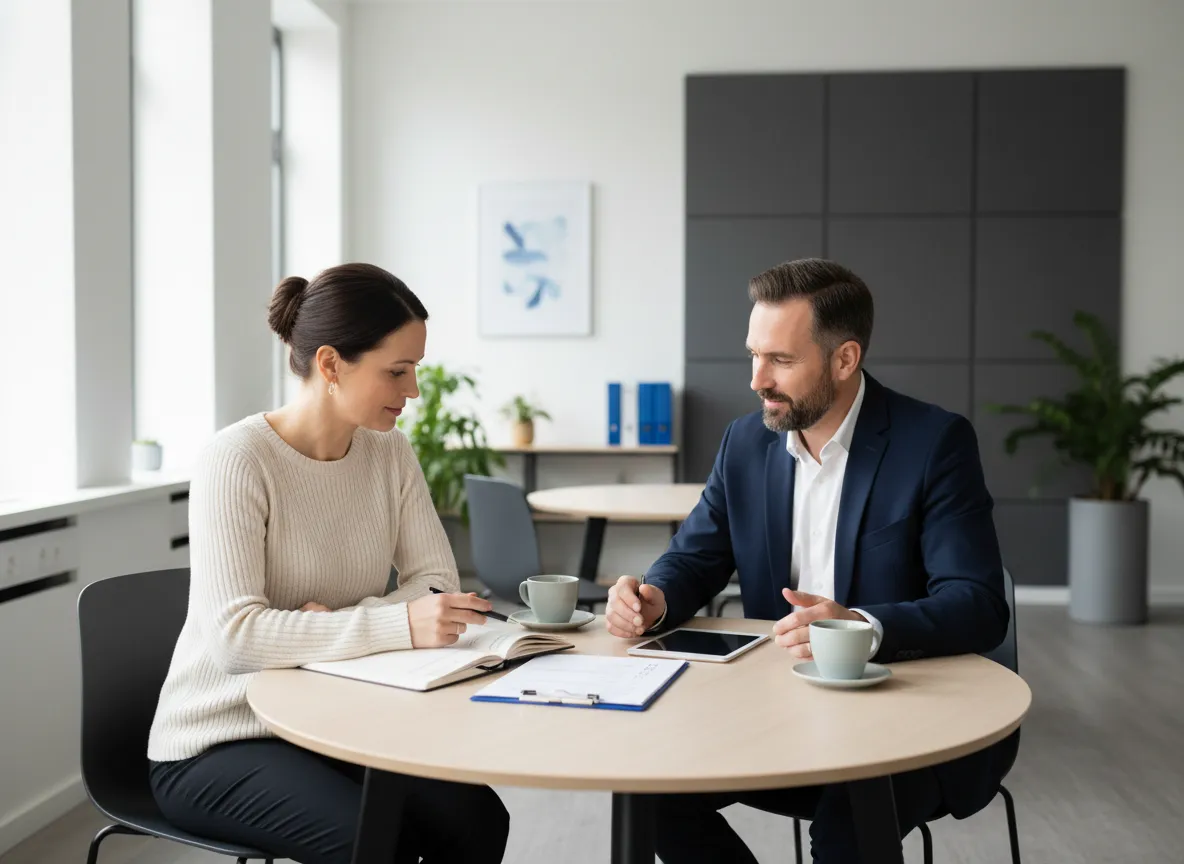 Image Placeholder – Business Consultation or Local Business Scene