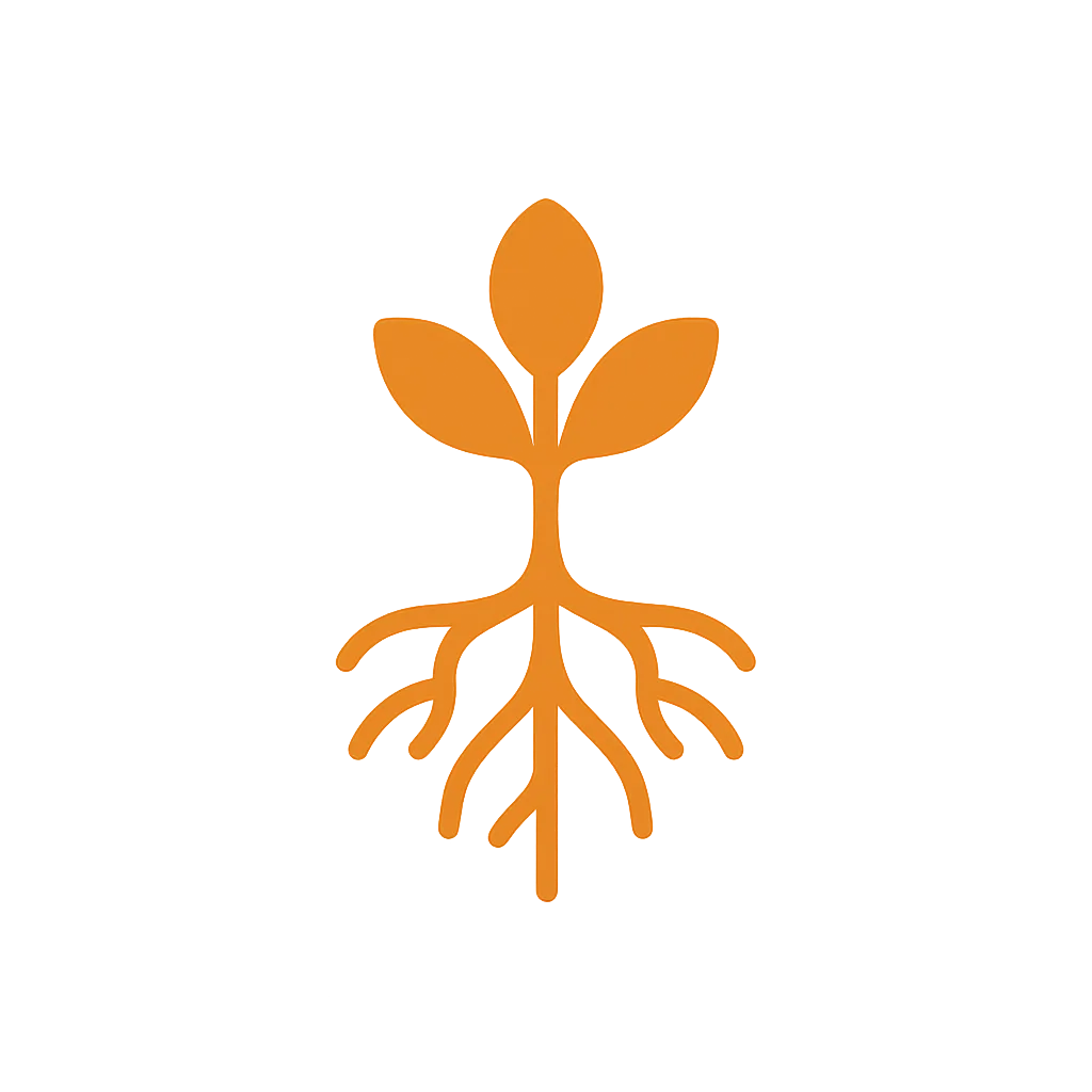 Rooted Above Logo