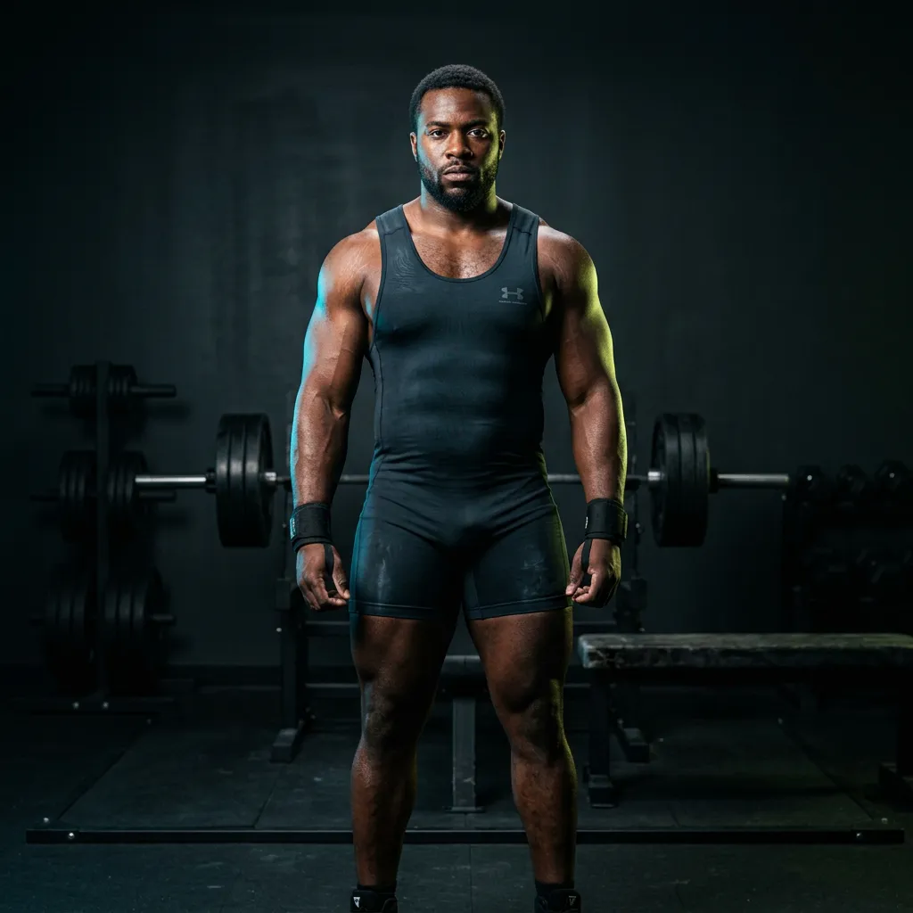 Marcus Vance competitive powerlifter portrait