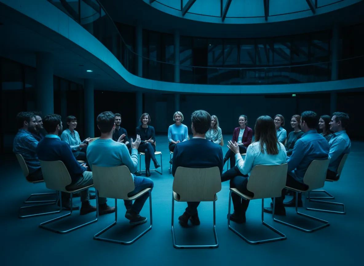 A group discovering unexpected synergies in a circle