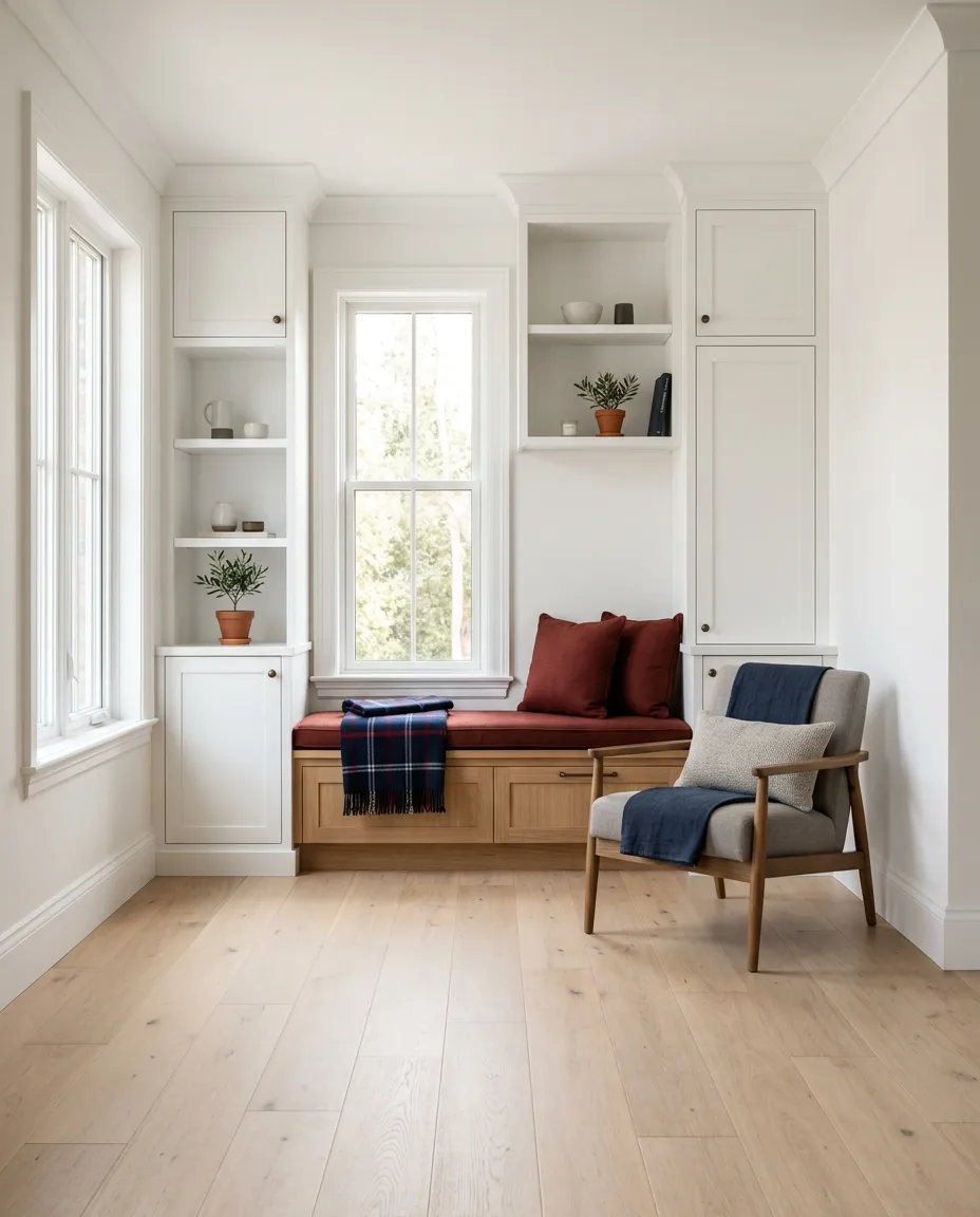 Flawless luxury interior remodel with precision carpentry, elegant lighting, and clean architectural lines