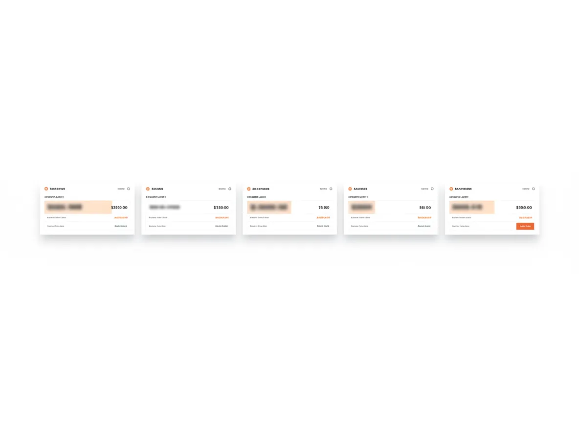 Funding approval screenshot strip placeholder