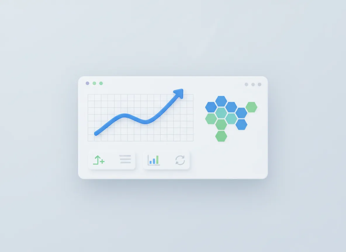 Gráfico de crecimiento SEO
