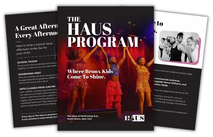 Child care prospectus