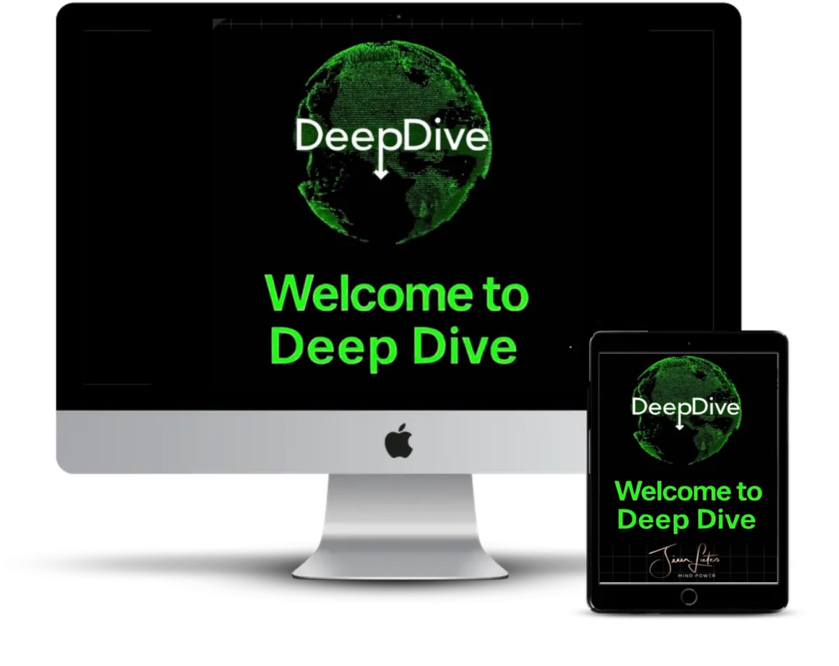Deep Dive Event Presentation on Monitor