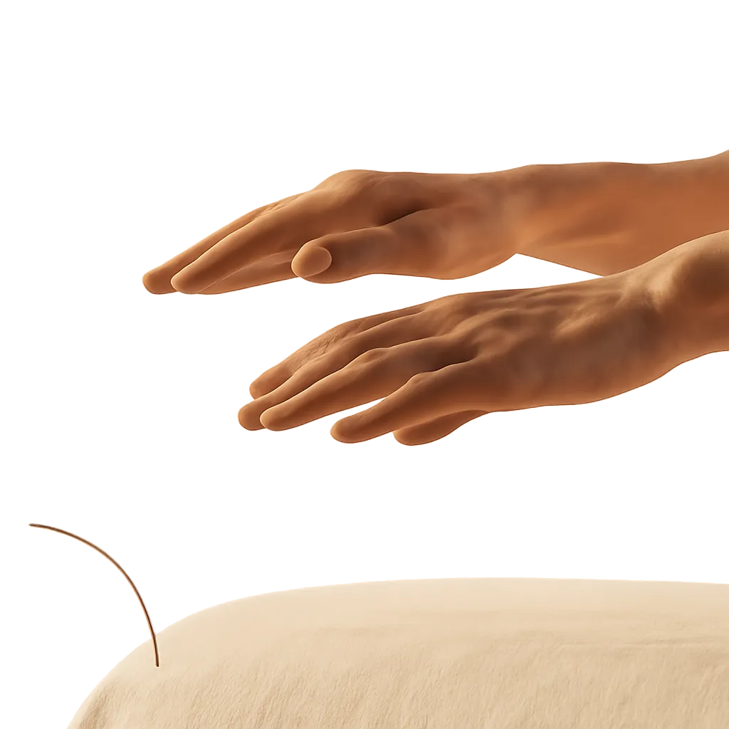 Tactile image representing Reiki energy healing