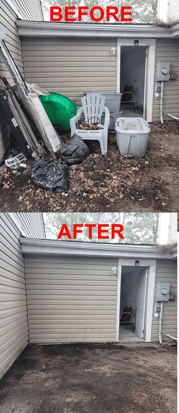 Before and After Junk Removal