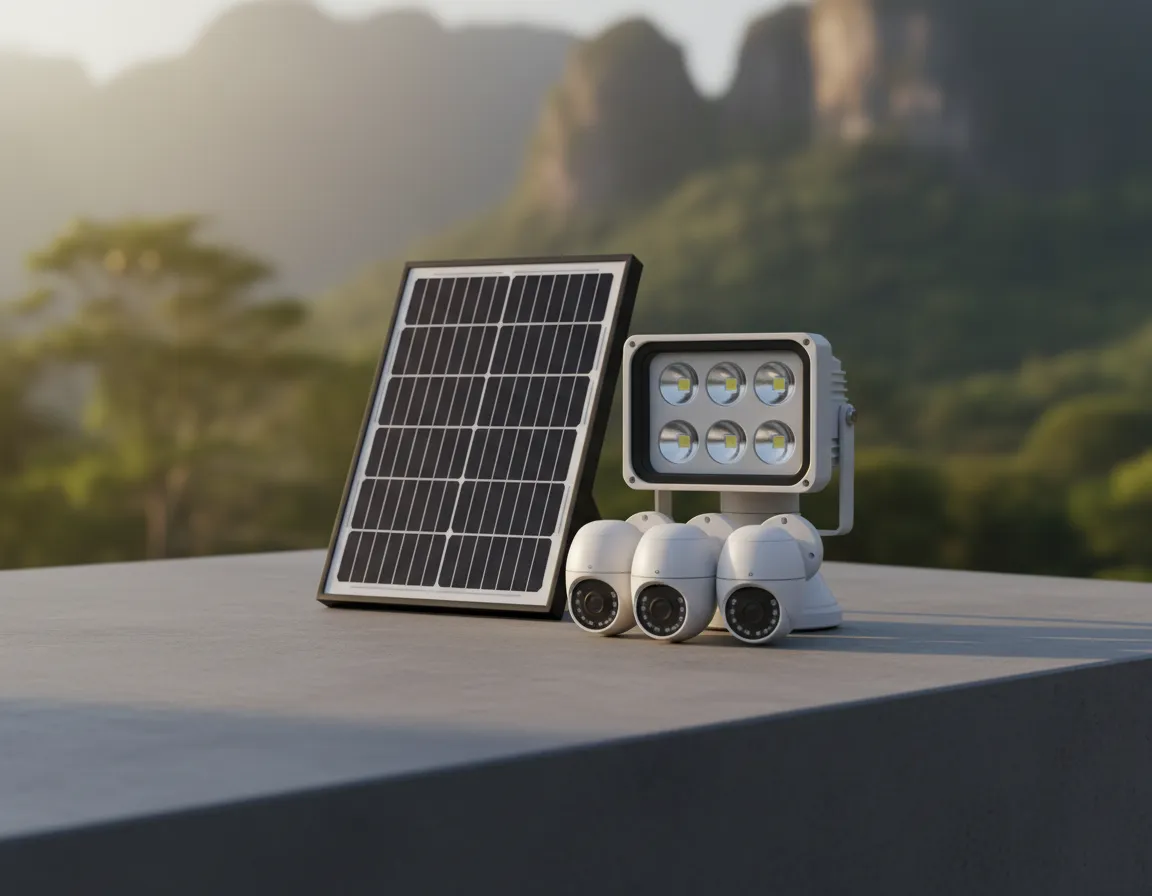 Featured solar and CCTV bundle