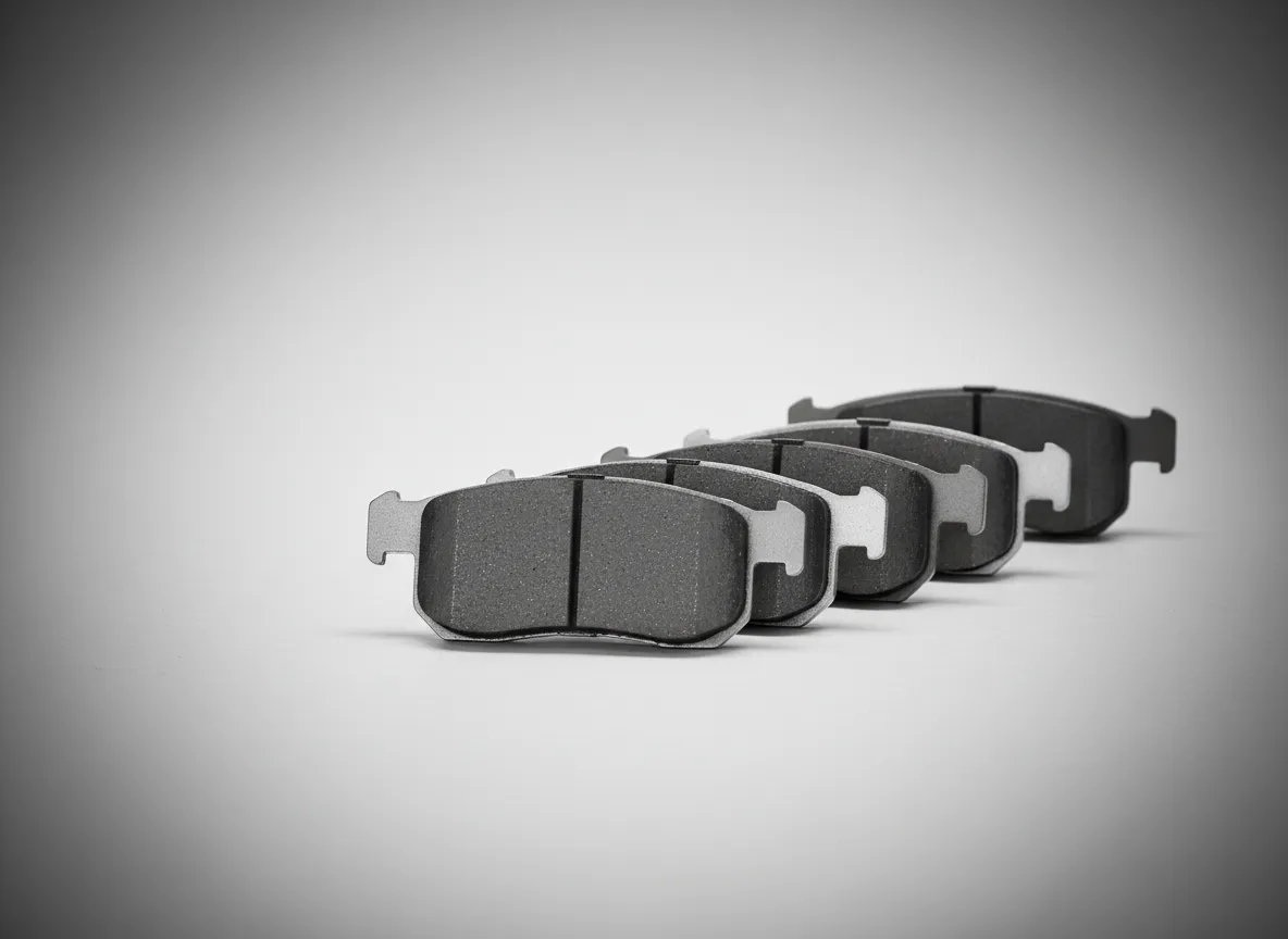 Disc brake pads for front wheels