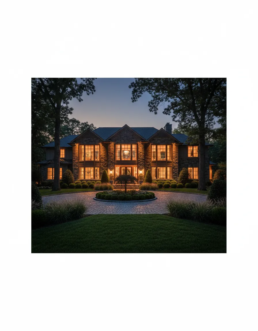 Cinematic photo of a luxury property in Maryland